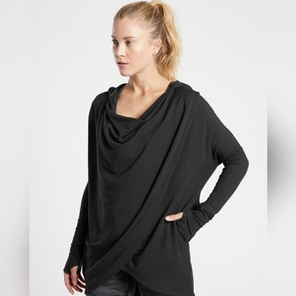ATHLETA purana wrap sweatshirt